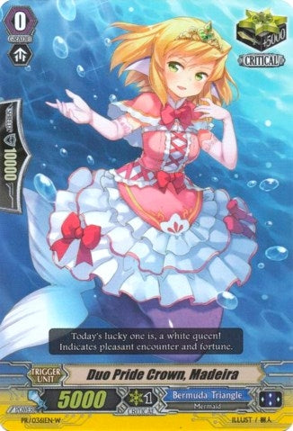 Duo Pride Crown Madeira (White) (361) [PR] - Cardfight Vanguard Single