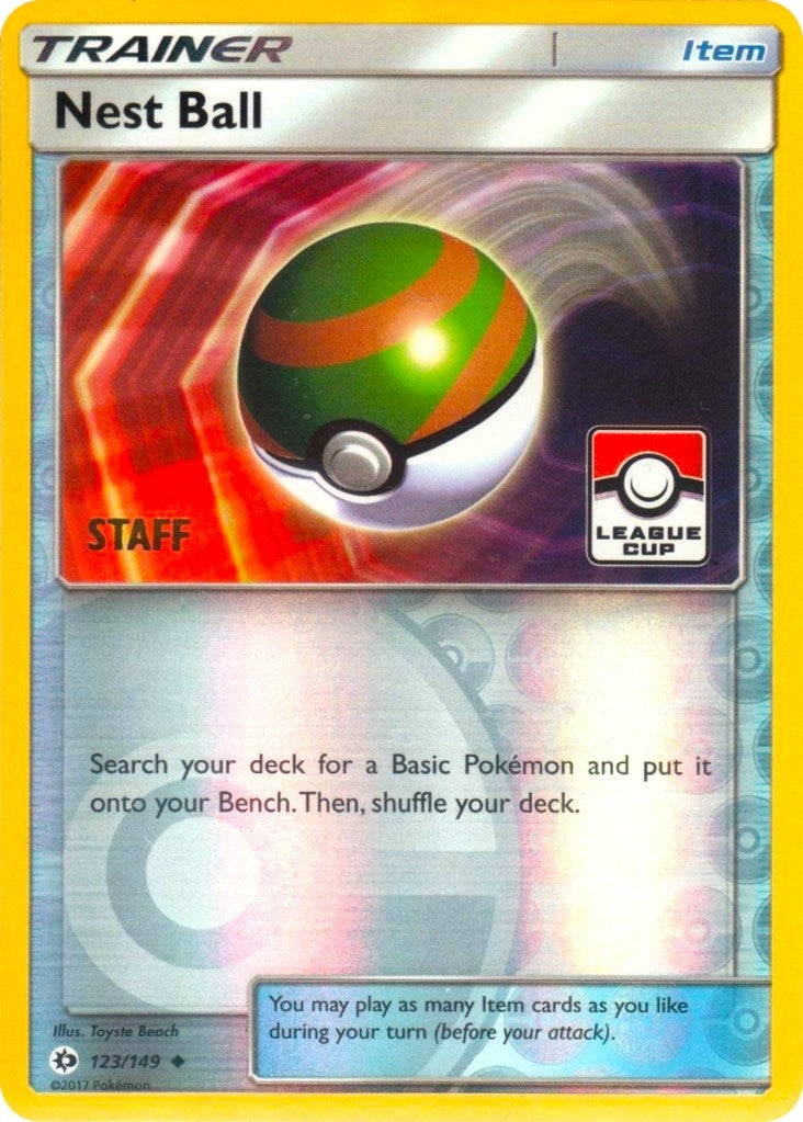 Image for Nest Ball - 123/149 (League Cup) [Staff] (123/149) (League & Championship Cards) - Pokemon