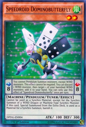 Speedroid Dominobutterfly (4) (DPDG) - YuGiOh Single