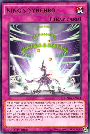 King’s Synchro (34) (DPDG) - YuGiOh Single