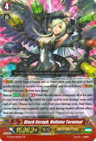Black Seraph Vellator Terminal (4003) [G-FC04] - Cardfight Vanguard Single