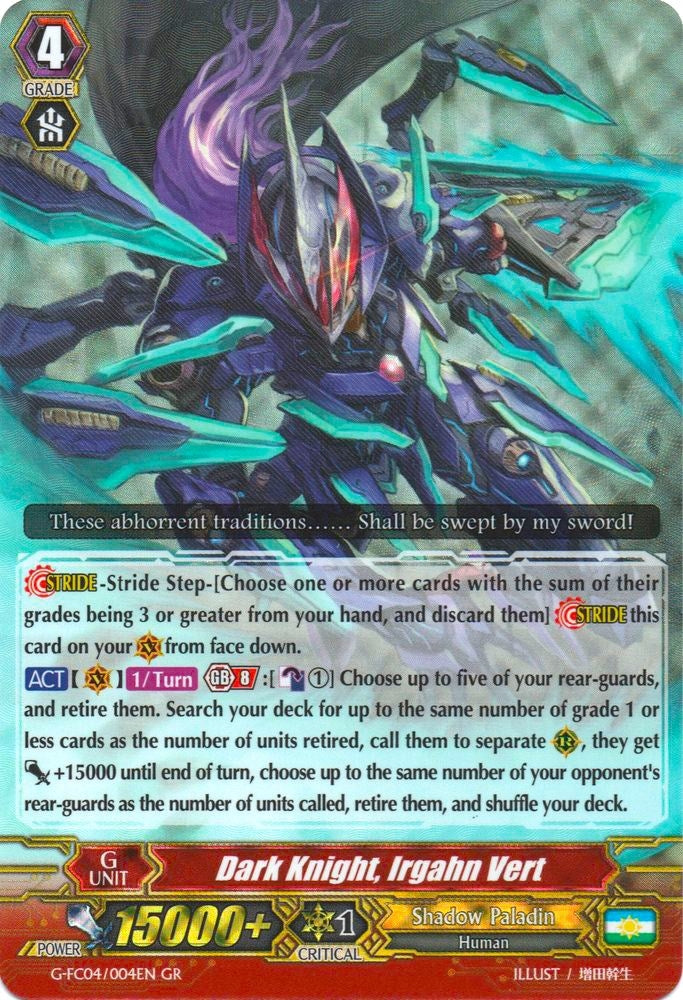 Dark Knight Irgahn Vert (4004) [G-FC04] - Cardfight Vanguard Single