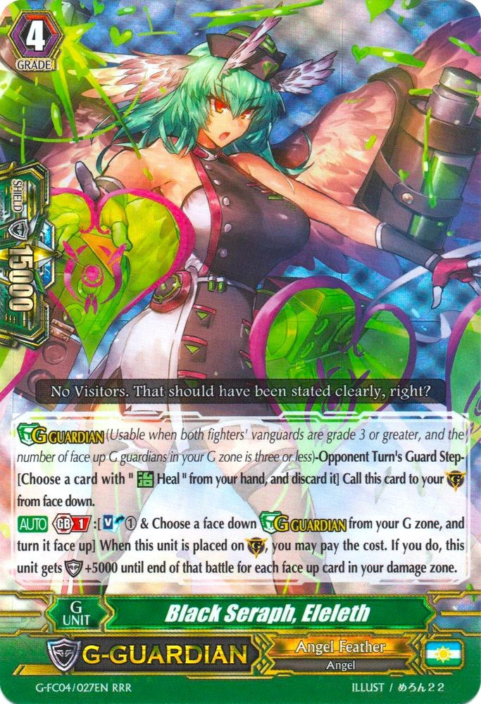 Black Seraph Eleleth (4027) [G-FC04] - Cardfight Vanguard Single