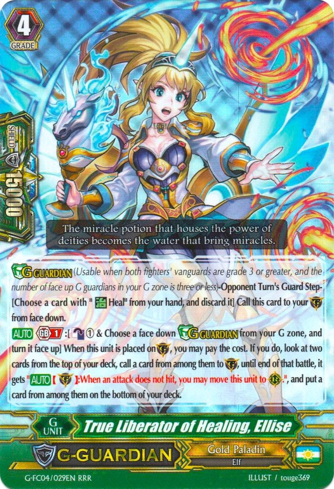 True Liberator of Healing Ellise (4029) [G-FC04] - Cardfight Vanguard Single