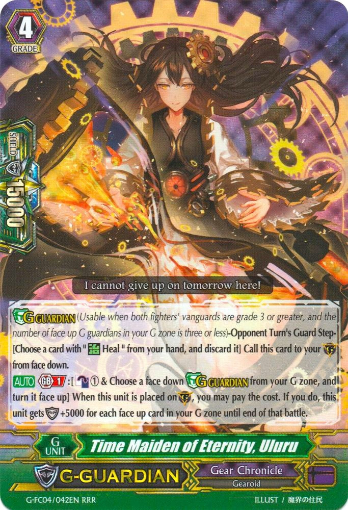 Time Maiden of Eternity Uluru (4042) [G-FC04] - Cardfight Vanguard Single