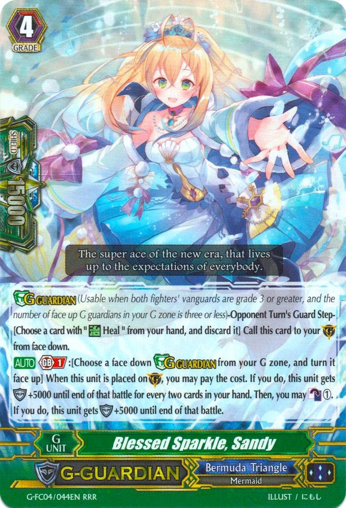 Blessed Sparkle Sandy (4044) [G-FC04] - Cardfight Vanguard Single