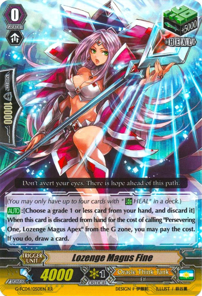 Lozenge Magus Fine (4050) [G-FC04] - Cardfight Vanguard Single