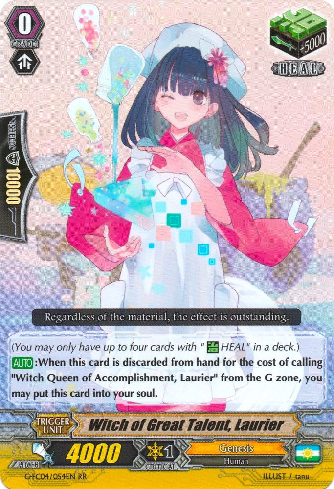 Witch of Great Talent Laurier (4054) [G-FC04] - Cardfight Vanguard Single