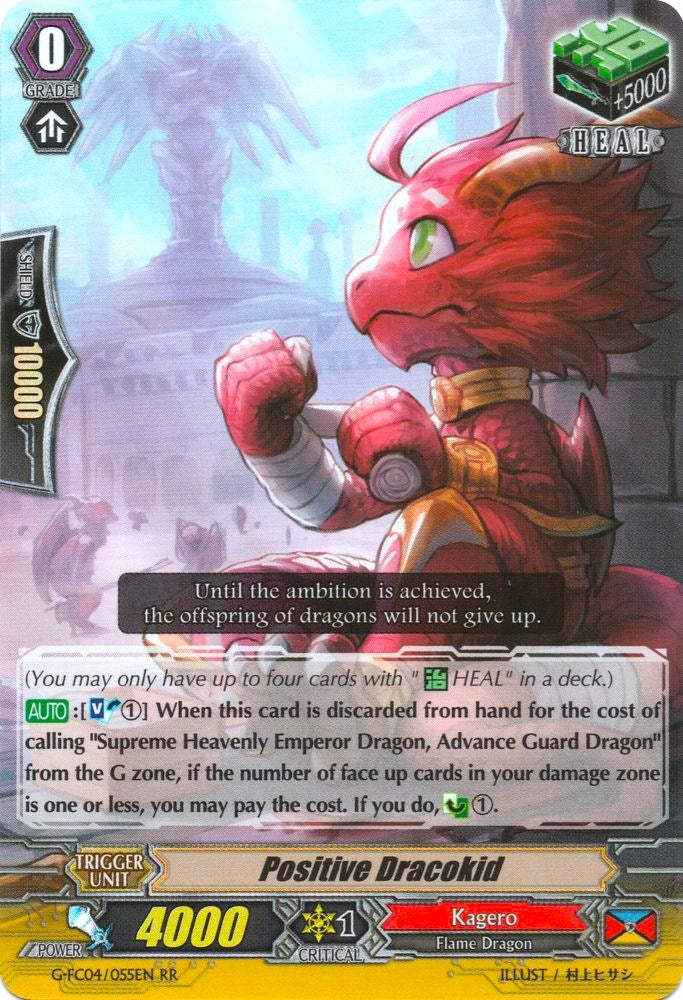 Positive Dracokid (4055) [G-FC04] - Cardfight Vanguard Single