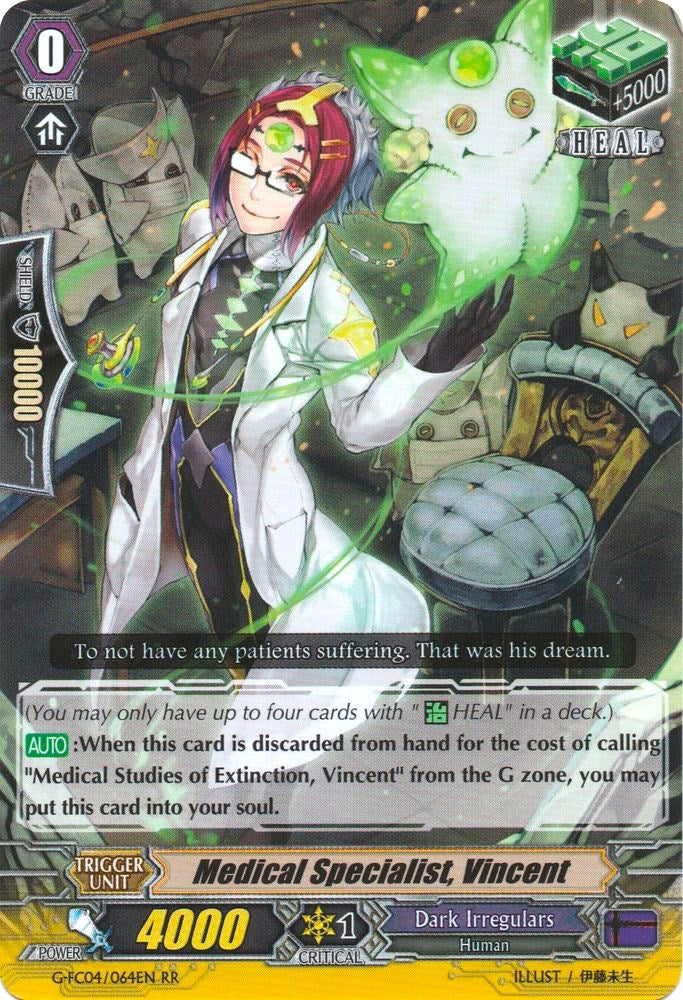 Medical Specialist Vincent (4064) [G-FC04] - Cardfight Vanguard Single