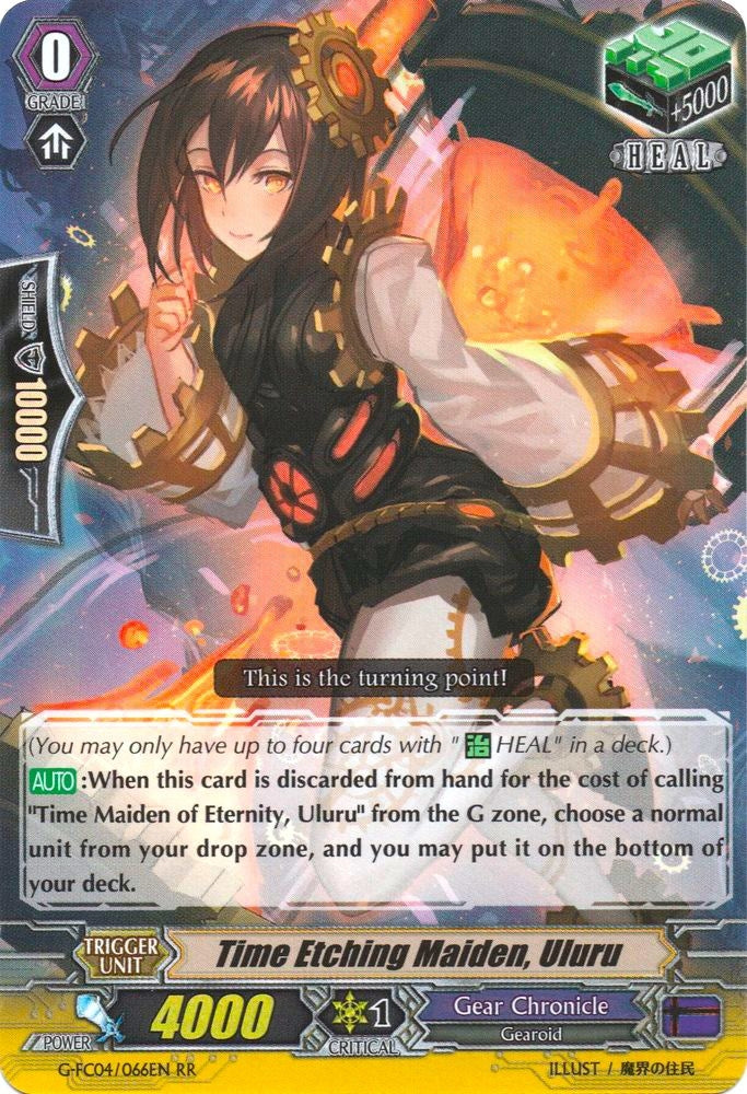 Time Etching Maiden Uluru (4066) [G-FC04] - Cardfight Vanguard Single