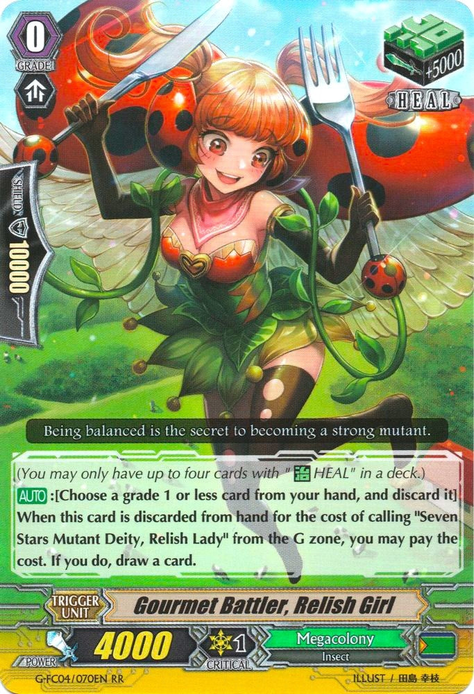 Gourmet Battler Relish Girl (4070) [G-FC04] - Cardfight Vanguard Single