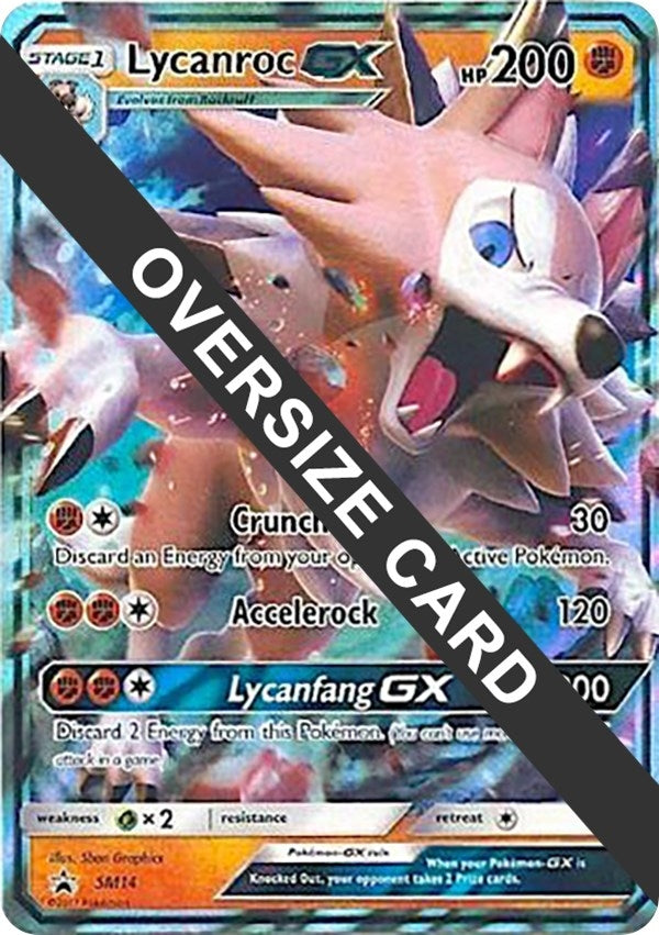 Image for Lycanroc GX - SM14 (SM14) (Jumbo Cards) - Pokemon