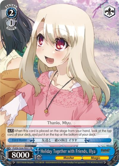 Holiday Together with Friends Illya (401) [PI/EN-S04] - Weiss Schwarz Single