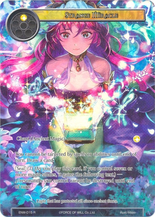 Strange Miracle (Full Art) (15) [ENW] - Force of Will Single