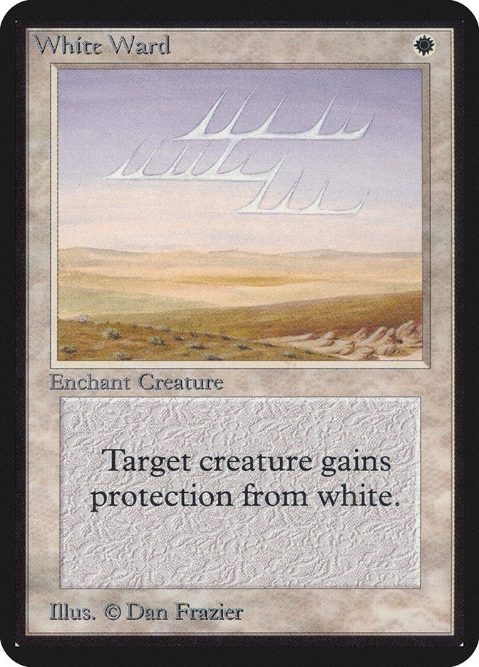 White Ward [LEA] - MTG Single
