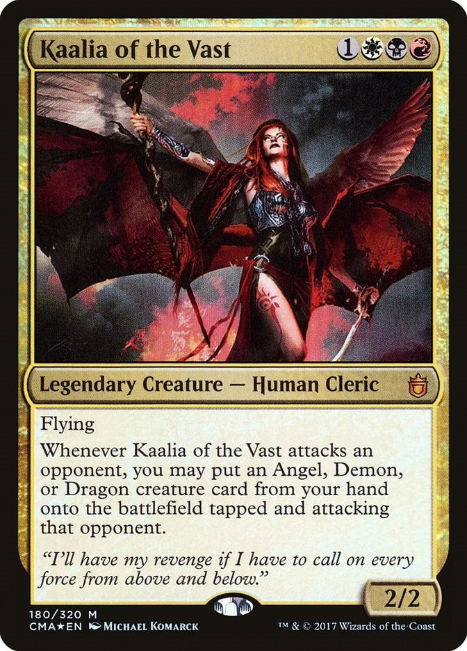 Kaalia of the Vast (180) [CMA] - MTG Single