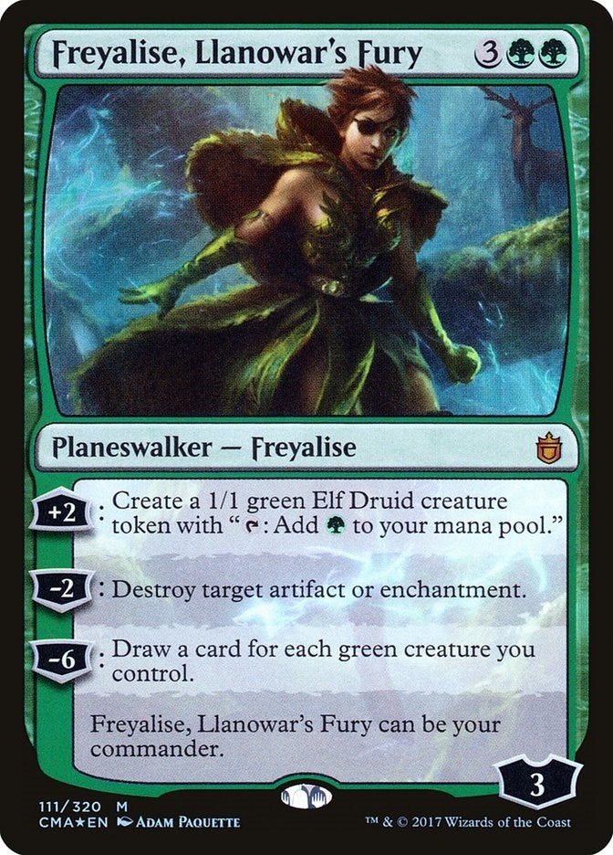 Freyalise Llanowar’s Fury (111) [CMA] - MTG Single