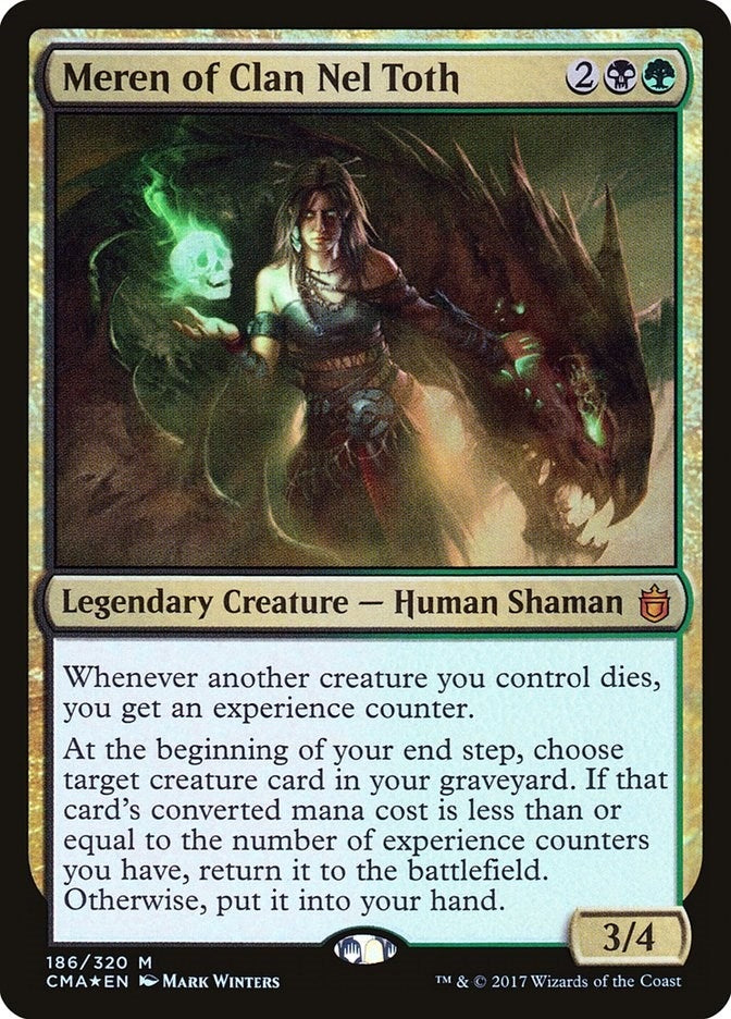 Meren of Clan Nel Toth (186) [CMA] - MTG Single