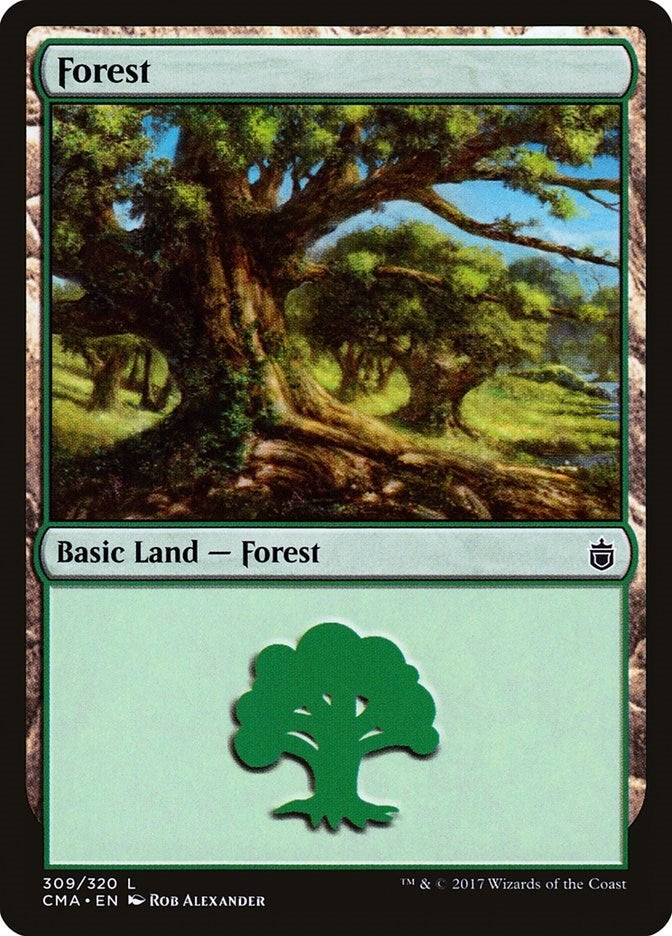 Forest (309) (309) [CMA] - MTG Single