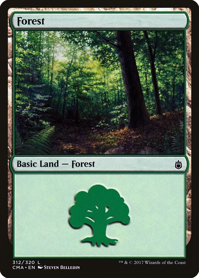 Forest (312) (312) [CMA] - MTG Single