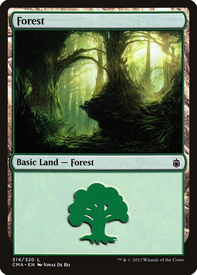 Forest (314) (314) [CMA] - MTG Single