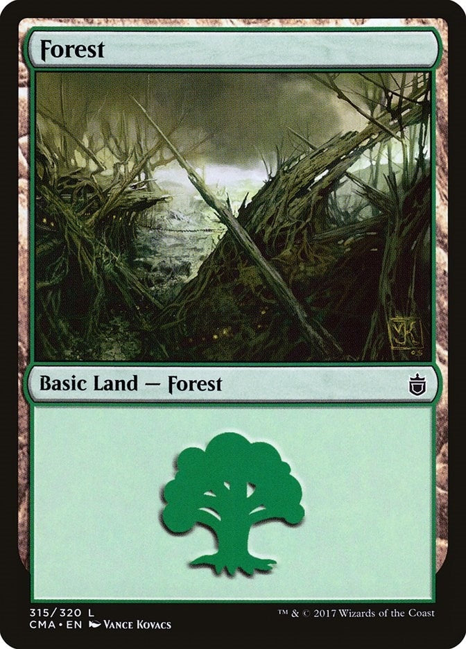 Forest (315) (315) [CMA] - MTG Single