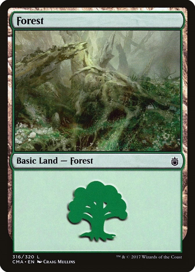 Forest (316) (316) [CMA] - MTG Single
