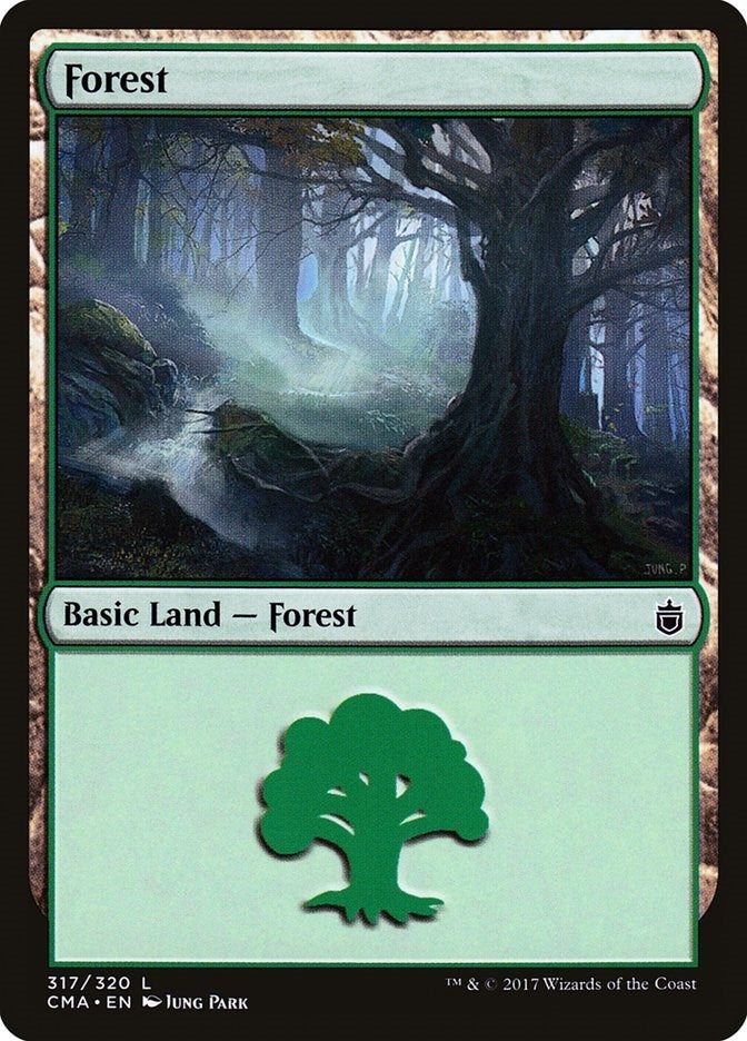Forest (317) (317) [CMA] - MTG Single