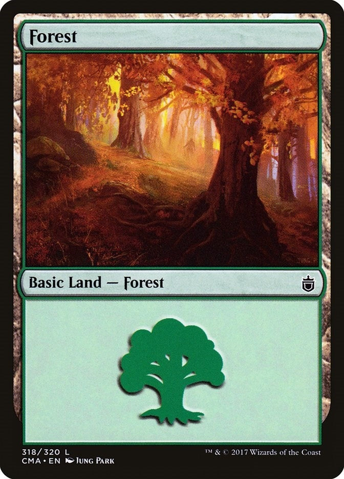 Forest (318) (318) [CMA] - MTG Single