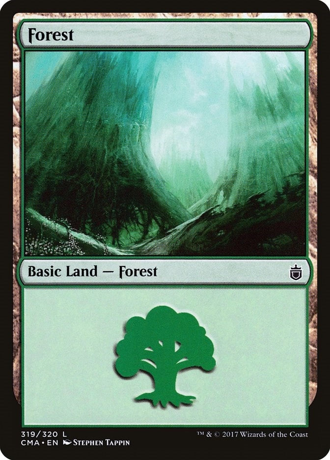 Forest (319) (319) [CMA] - MTG Single
