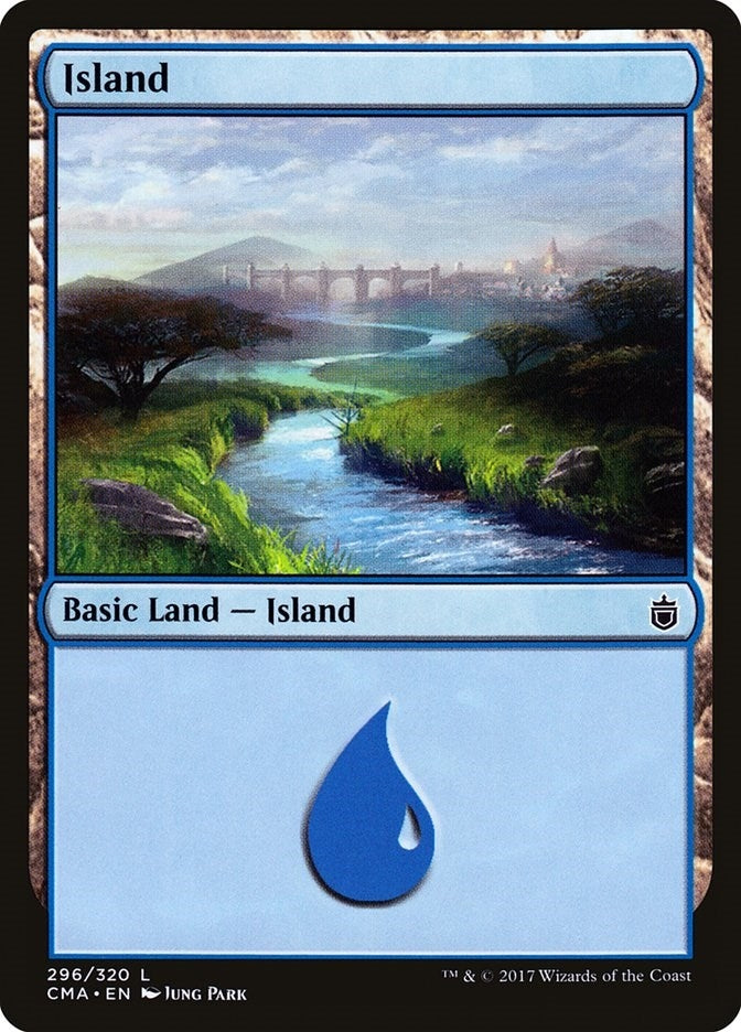 Island (296) (296) [CMA] - MTG Single