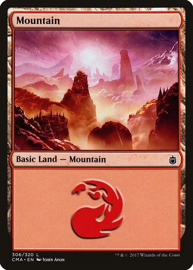 Mountain (306) (306) [CMA] - MTG Single