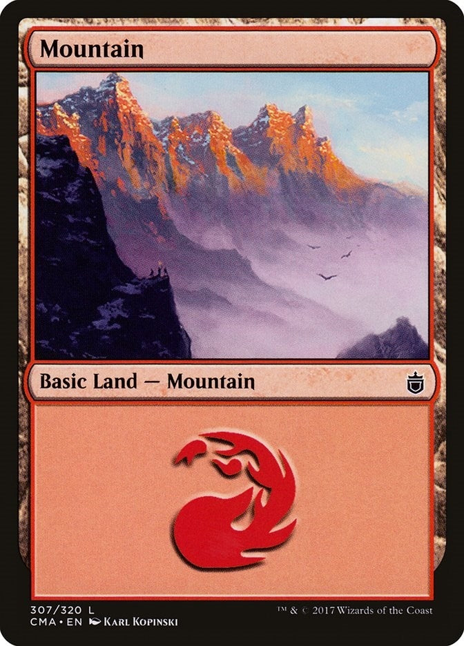 Mountain (307) (307) [CMA] - MTG Single