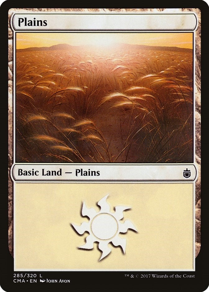 Plains (285) (285) [CMA] - MTG Single