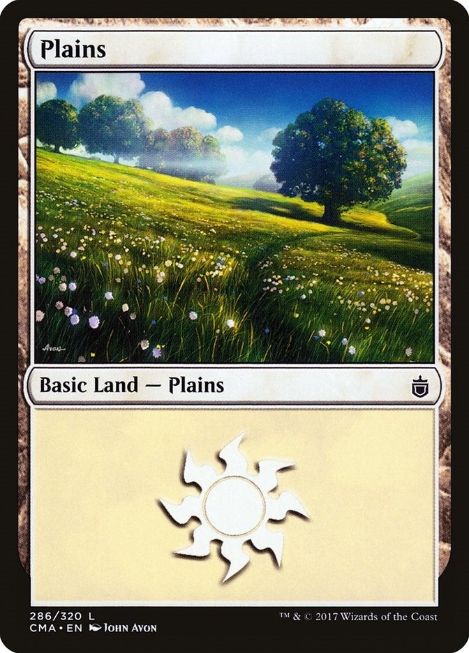 Plains (286) (286) [CMA] - MTG Single