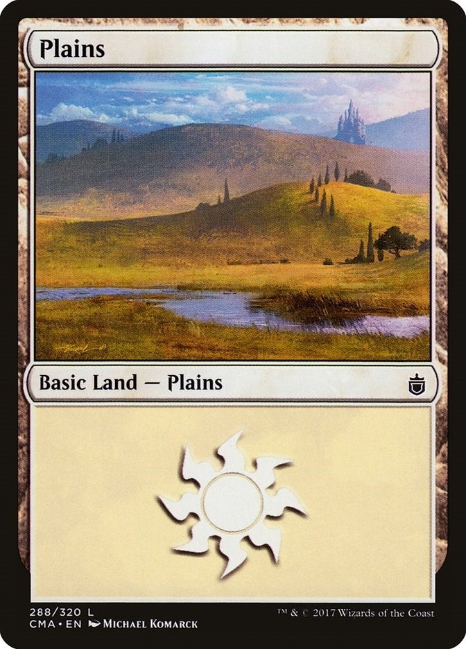 Plains (288) (288) [CMA] - MTG Single