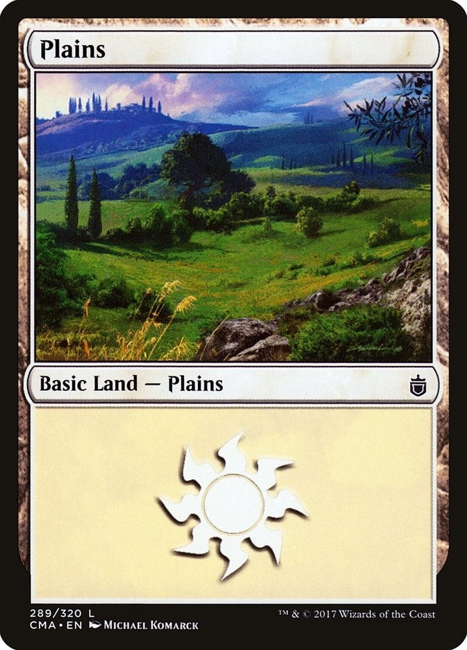 Plains (289) (289) [CMA] - MTG Single