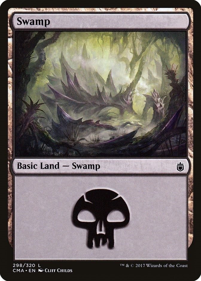 Swamp (298) (298) [CMA] - MTG Single