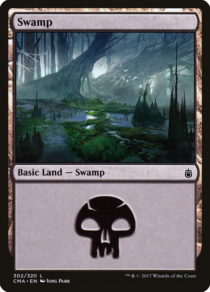Swamp (302) (302) [CMA] - MTG Single