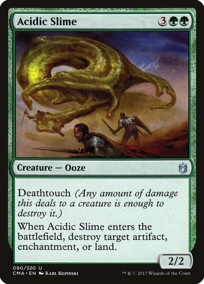 Acidic Slime (90) [CMA] - MTG Single