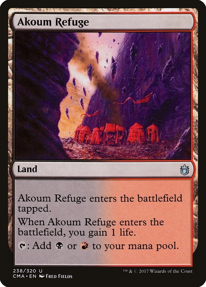 Akoum Refuge (238) [CMA] - MTG Single