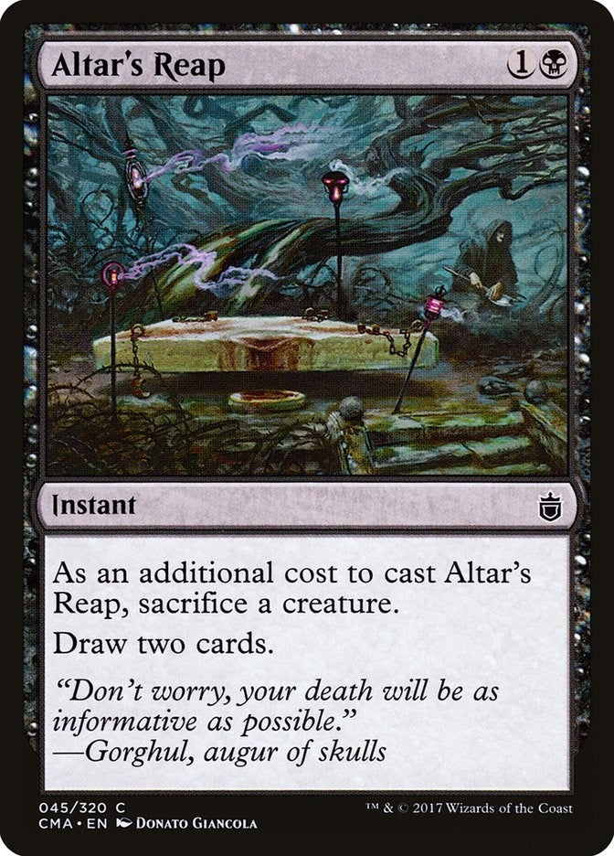 Altar’s Reap (45) [CMA] - MTG Single