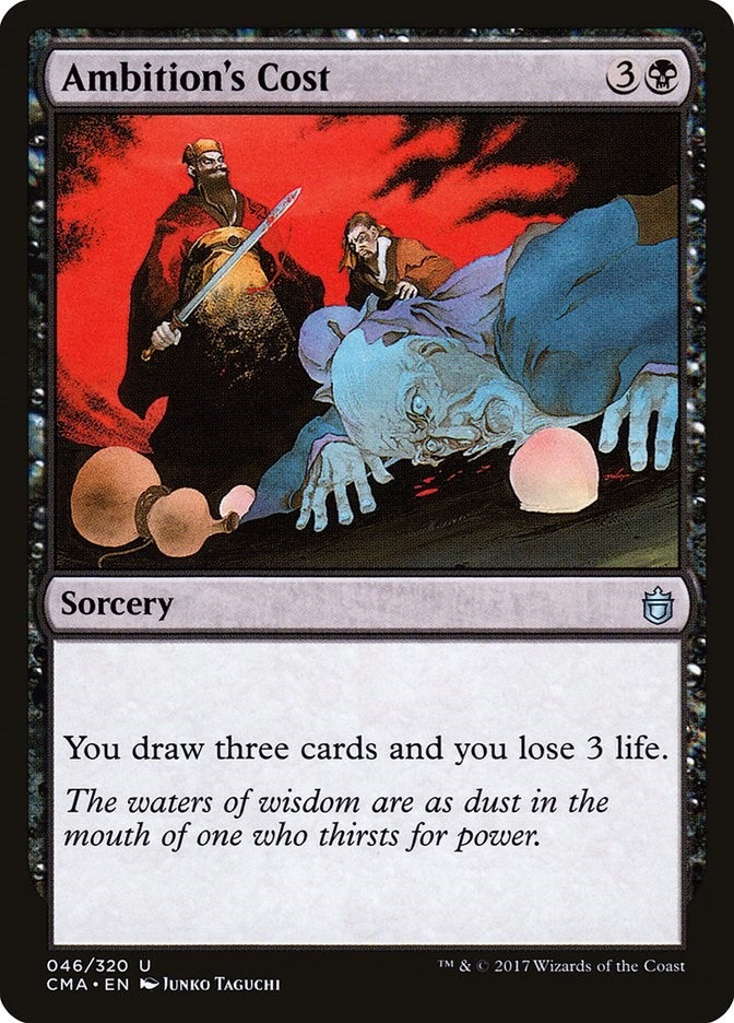 Ambition’s Cost (46) [CMA] - MTG Single