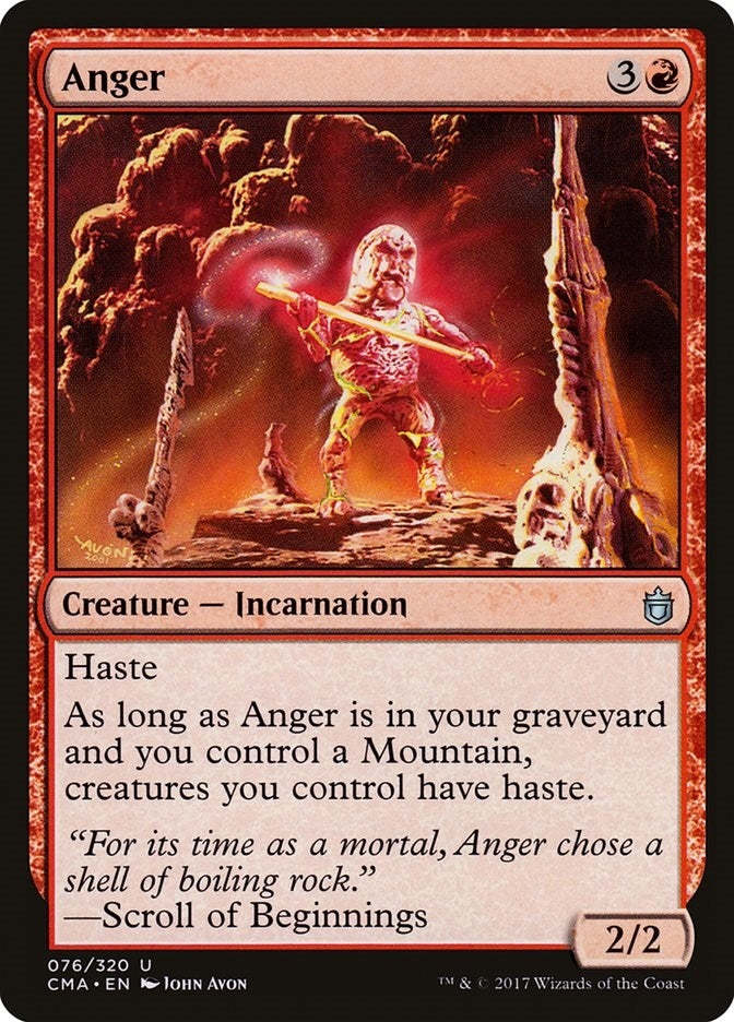 Anger (76) [CMA] - MTG Single