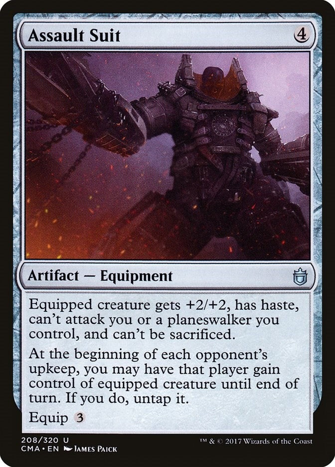 Assault Suit (208) [CMA] - MTG Single