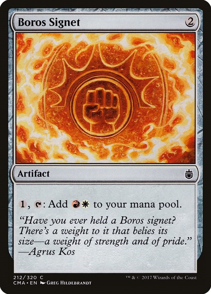 Boros Signet (212) [CMA] - MTG Single