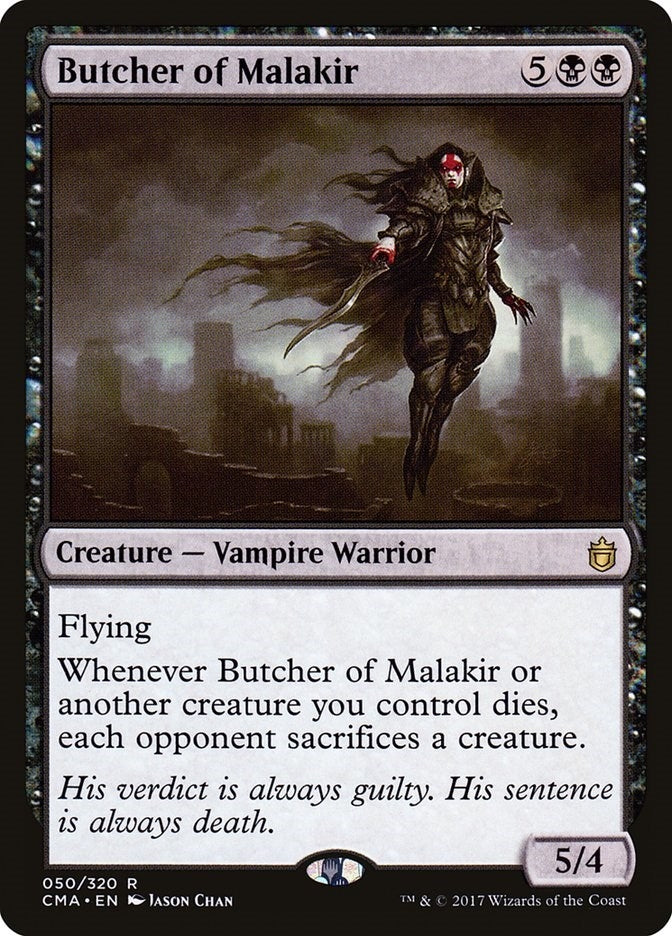 Butcher of Malakir (50) [CMA] - MTG Single