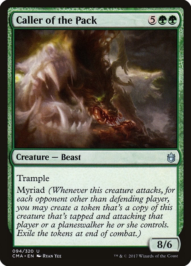 Caller of the Pack (94) [CMA] - MTG Single