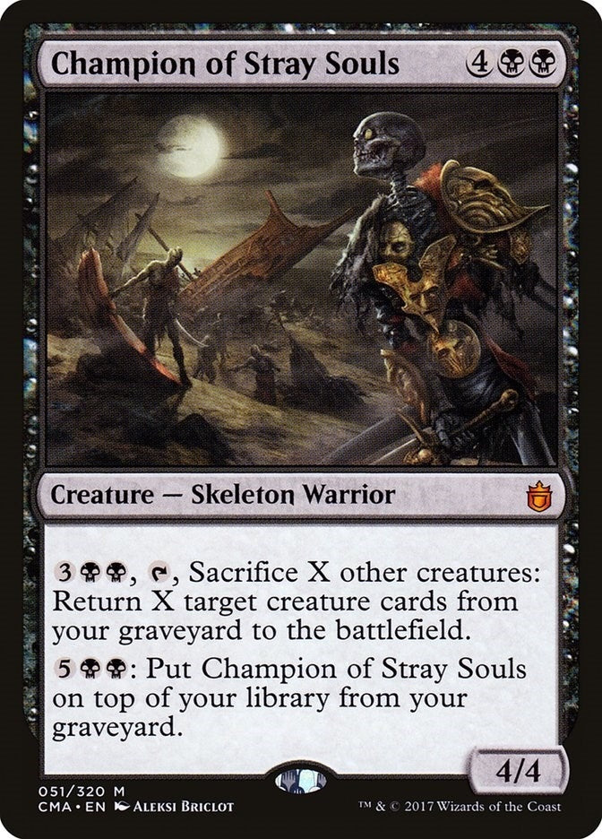 Champion of Stray Souls (51) [CMA] - MTG Single